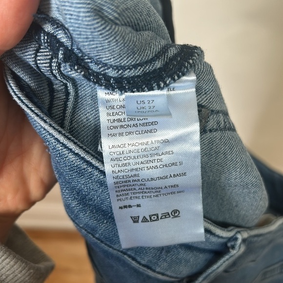 Anthropologie Pilcro and the Letterpress High-Rise BootCut Jeans sz 27 flare - Picture 9 of 10